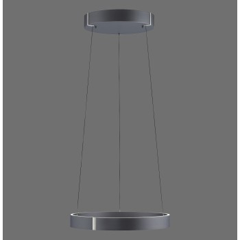 Lustra LED PURE E-CLIPSE gri Zuma Line 2560-15, D50 cm, 20W