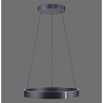 Lustra LED PURE E-CLIPSE gri Zuma Line 2561-15, D70 cm, 53W