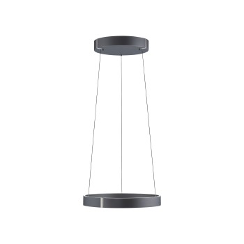Lustra LED PURE E-CLIPSE gri Zuma Line 2560-15, D50 cm, 20W