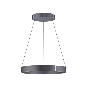 Lustra LED PURE E-CLIPSE gri Zuma Line 2561-15, D70 cm, 53W