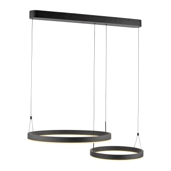 Lustra LED ESKO negru Zuma Line 2360-18, 90x58.4 cm, 41W