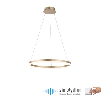 Lustra LED TITUS alama mata Zuma Line 2382-60, D60 cm, 44W