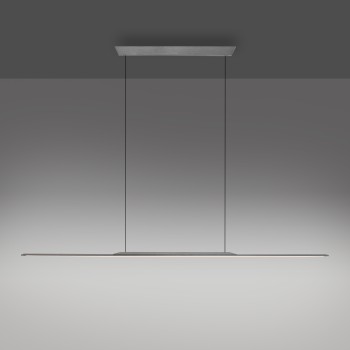 Lustra LED PURE SURFACE gri Zuma Line 2302-15, 160x2.5 cm, 25W