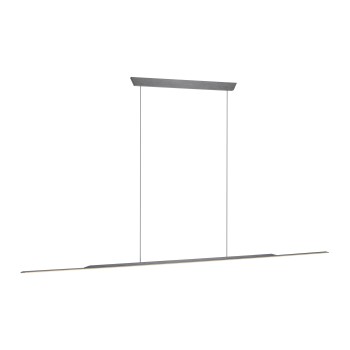 Lustra LED PURE SURFACE gri Zuma Line 2302-15, 160x2.5 cm, 25W