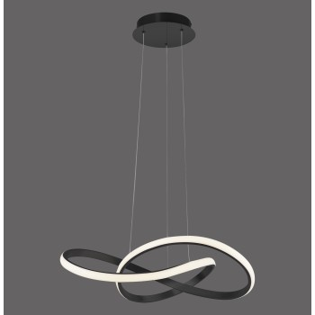 Lustra LED MARIA negru Zuma Line 15402-18, 120x57 cm, 29.5W