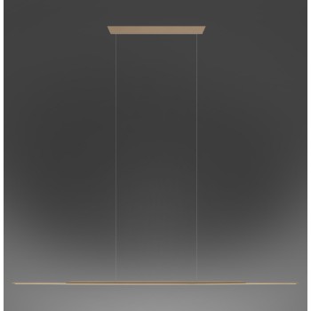 Lustra LED PURE SURFACE maro Zuma Line 2302-97, 160x2.5 cm, 25W