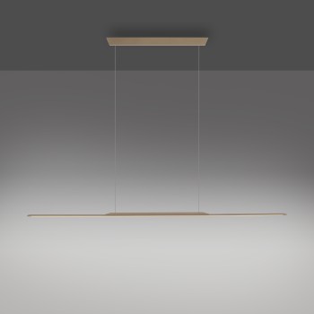 Lustra LED PURE SURFACE maro Zuma Line 2302-97, 160x2.5 cm, 25W