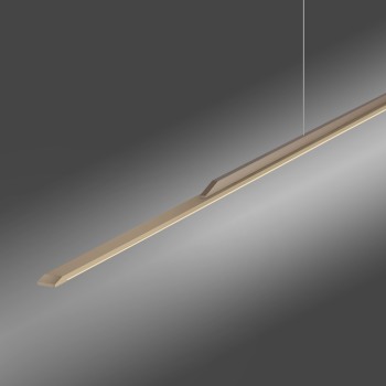 Lustra LED PURE SURFACE maro Zuma Line 2302-97, 160x2.5 cm, 25W
