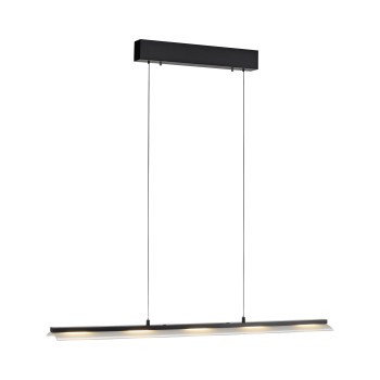 Lustra LED NELE negru Zuma Line 12288-18, 150x12 cm, 24W