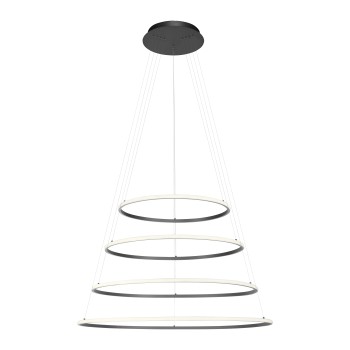 Lustra LED TESSARA antracit Zuma Line 2124-13, D109 cm, 97W