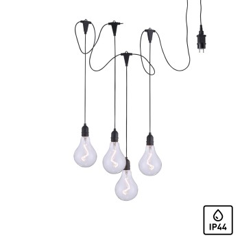 Lustra LED ENNI negru Zuma Line 19094-18, 50x11 cm, 1.8W