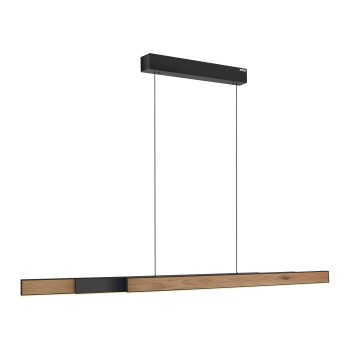 Lustra LED PURE MOTO-RISE lemn natural Zuma Line 2545-79, 200x8.2 cm, 13W