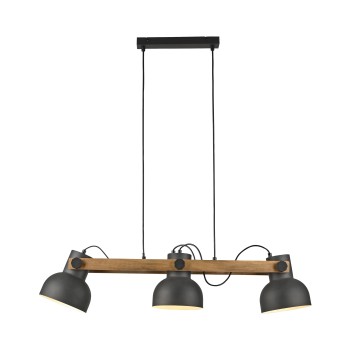 Lustra CUP 2.0 negru Zuma Line 15743-18, 120x16.6 cm, 3xE27
