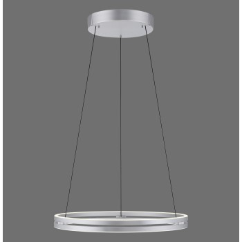Lustra LED PURE E-LOOP aluminiu Zuma Line 2551-95, D70.1 cm, 53W