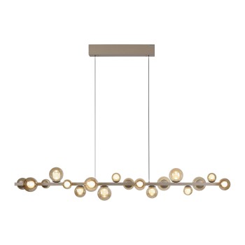 Lustra LED PURE E-POPUP maro Zuma Line 2558-97, 180x29.5 cm, 1.8W
