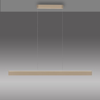 Lustra LED Q-STRETTO bronz Zuma Line 2687-97, 120x9 cm, 41W