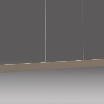 Lustra LED Q-STRETTO bronz Zuma Line 2687-97, 120x9 cm, 41W