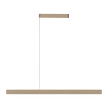 Lustra LED Q-STRETTO bronz Zuma Line 2687-97, 120x9 cm, 41W