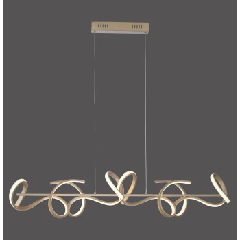 Lustra LED CURLS alama mata Zuma Line 19033-60, 135x21 cm, 45W