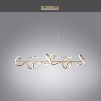 Lustra LED CURLS alama mata Zuma Line 19033-60, 135x21 cm, 45W