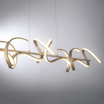 Lustra LED CURLS alama mata Zuma Line 19033-60, 135x21 cm, 45W