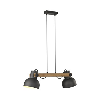 Lustra CUP 2.0 negru Zuma Line 15742-18, 120x16.6 cm, 2xE27