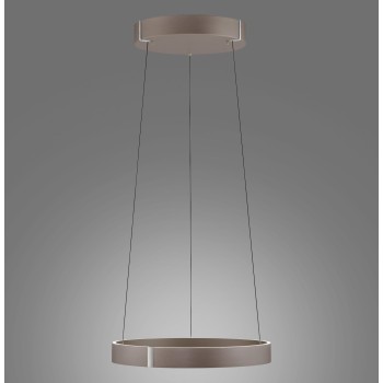 Lustra LED PURE E-CLIPSE maro metalic Zuma Line 2560-34, D50 cm, 20W