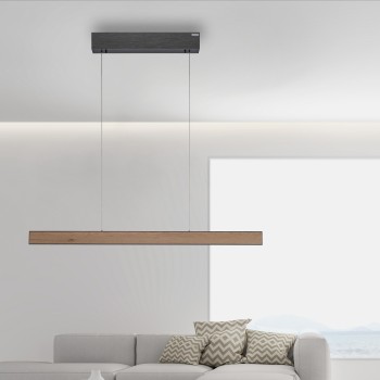 Lustra LED PURE E-MOTION negru Zuma Line 2570-79, 120x8.2 cm, 45W