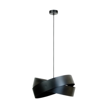 Lustra TORNADO negru Zuma Line 1142, D50 cm, 3xE27