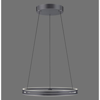 Lustra LED PURE E-LOOP gri Zuma Line 2551-15, D70.1 cm, 53W
