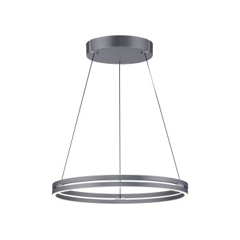 Lustra LED PURE E-LOOP gri Zuma Line 2551-15, D70.1 cm, 53W