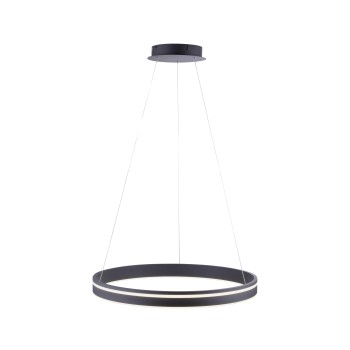 Lustra LED Q-VITO antracit Zuma Line 8411-13, D59 cm, 44W